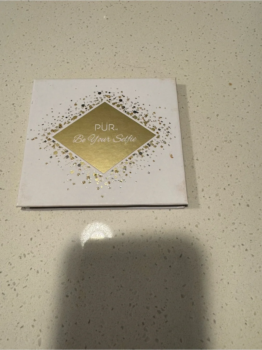 PUR Be Your Selfie Eyeshadow Palette - White & Gold Accents
